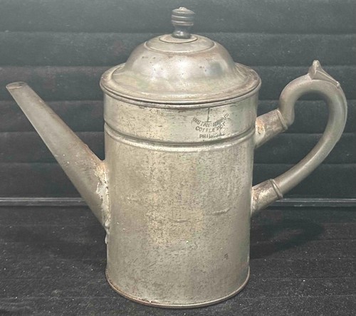 Antique american tin - antique, coffee