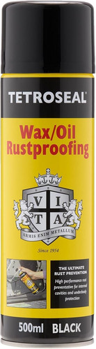 Tetroseal wax oil black car - black,