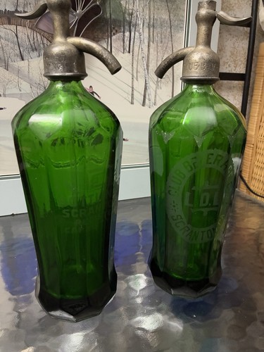 Antique seltzer bottle - seltzer,