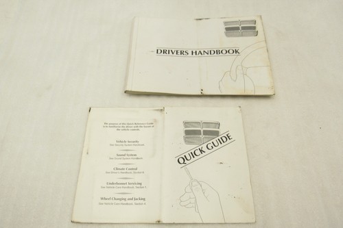 1996 jaguar xj6 owners manual - owners,