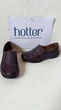 Hotter shout burgundy - burgundy, leather