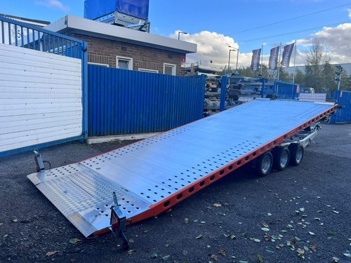 Tilt hydraulic trailer 18ft - tilt,