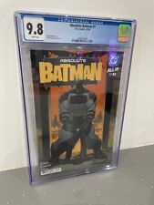 ABSOLUTE BATMAN #1 CGC 9.8 DC COMICS