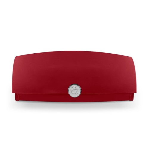 Swan townhouse red bread bin - townhouse,