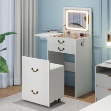 3-in-1 Vanity with Flip Mirror