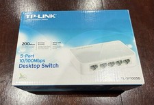 TP-Link TL-SF1005D Desktop Ethernet Switch/Hub 5-Port 10/100 MBPS