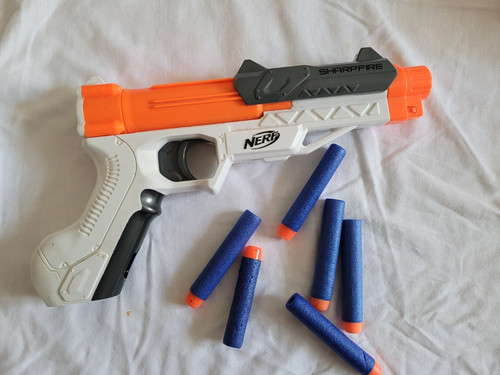 Nerf sharpfire blaster no - ,