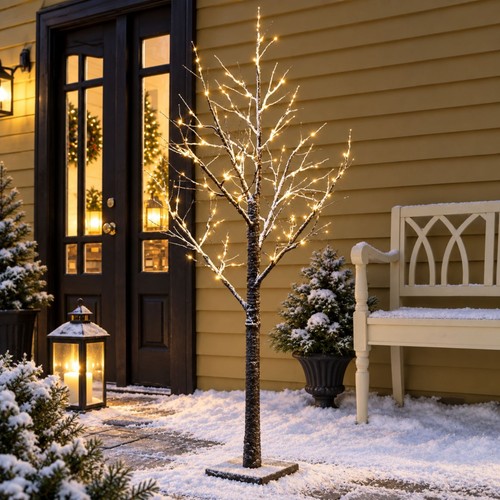 4ft christmas pre lit twig - christmas,