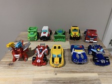 Rescue Bots Playskool Transformers 10 Figure Bundle Chase Salvage Bumblebe