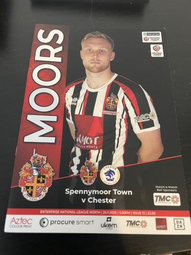 Spennymoor town chester - town, v