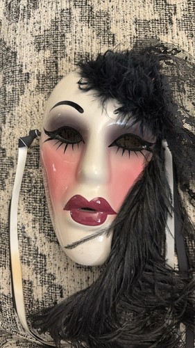 Mardi gras ceramic wall - gras,