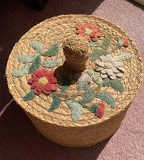 Pretty Vintage Round Sewing