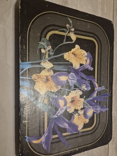 Black magic orchids vintage - black,