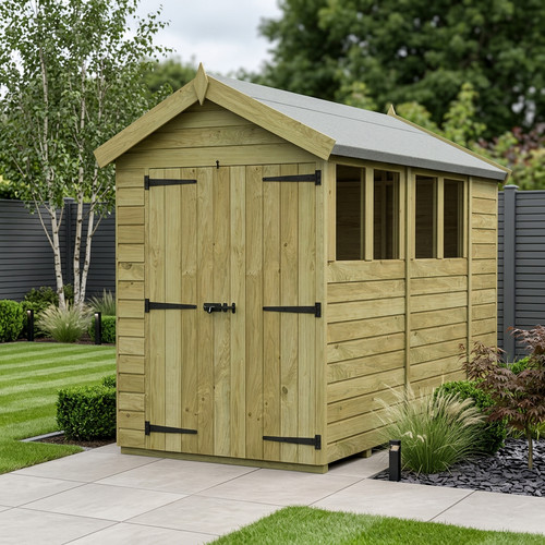Apex shed double - x, 11