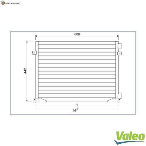Condenser air conditioning - condenser,