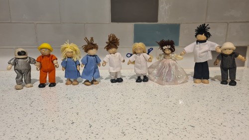 Wooden dolls from pintoy - wooden, 1