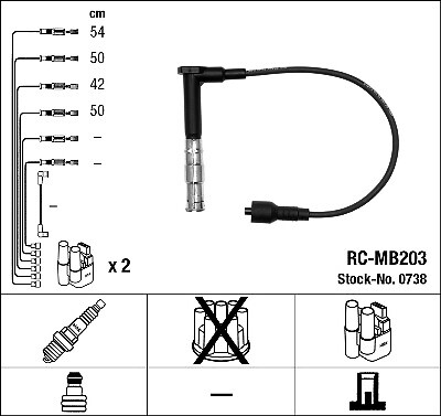 New ignition cable - ignition, kit