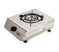 Portable Camping Gas Stove 1 Burner Cooktop LPG Cooker Stainless Steel NJ-100