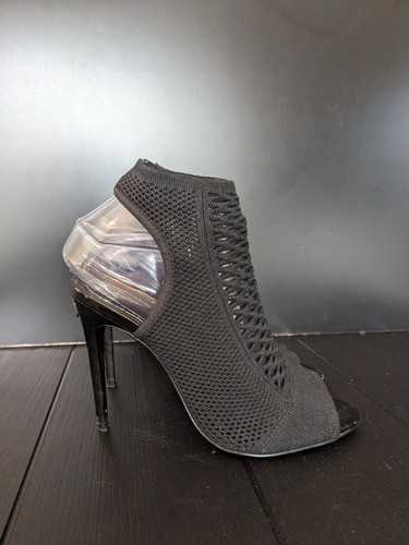 Zara high heel black neoprene - high,