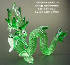 BEAUTIFUL Glass SERPENT Glass