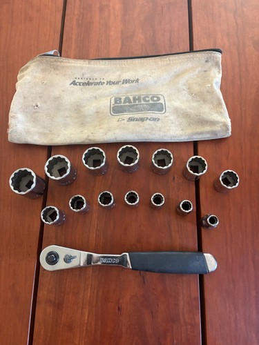 Bahco socket set sae 12 - bahco, set,