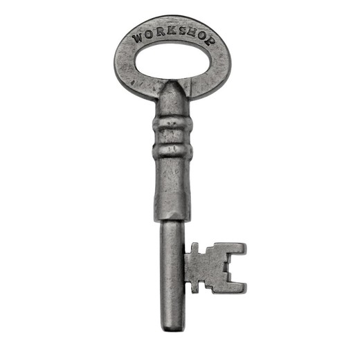 Antique key workshop iron - key,