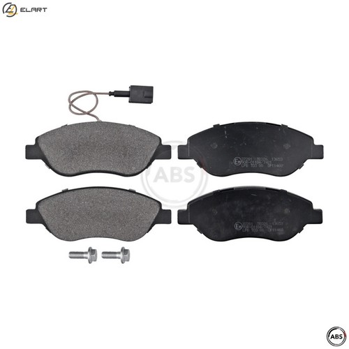 Brake pad set - set, 37281