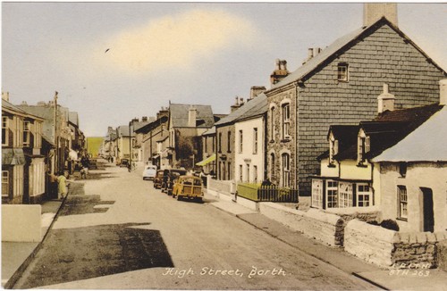 High street borth c1960s - high, street,