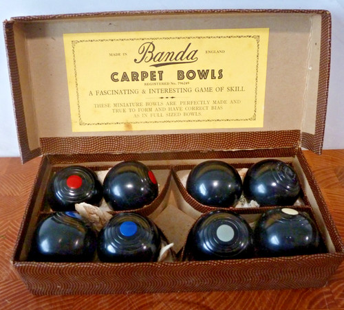 Banda carpet bowls set - carpet,