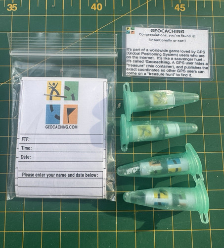Nano green geocaching - nano,