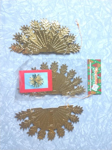 Vintage foil hanging - vintage,
