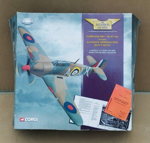 Corgi aviation archive - corgi, hawker