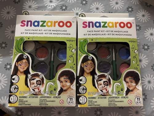 Snazaroo face paint kit 2 - paint, x