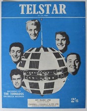 The Tornados - TELSTAR (Joe Meek) Vintage Music Sheet (1960s)