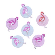 6 Assorted Flamingo Bird