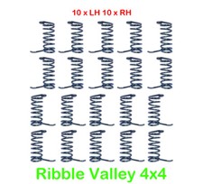 20 PZ ZWEEGERS HAYBOB TINE TORSION RETURN SPRINGS 78147 FULL KIT LEFT AND RIGHT!