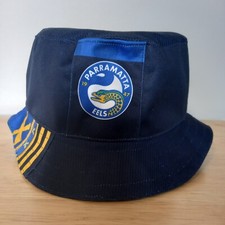 PARRAMATTA EELS Australian  Rugby League NRL Bucket Hat From XBlades Vest