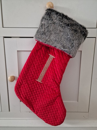 Matalan red christmas stocking - matalan,