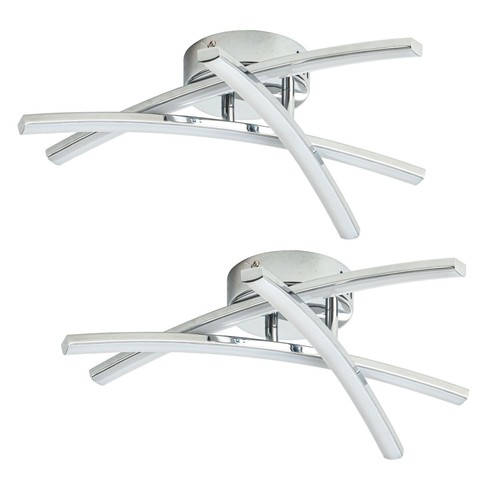 Set modern chrome led - of,