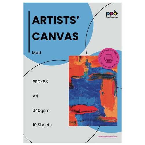 Premium canvas fabric - premium, a4