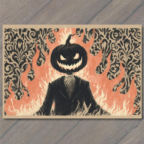 Art print pumpkin - art,