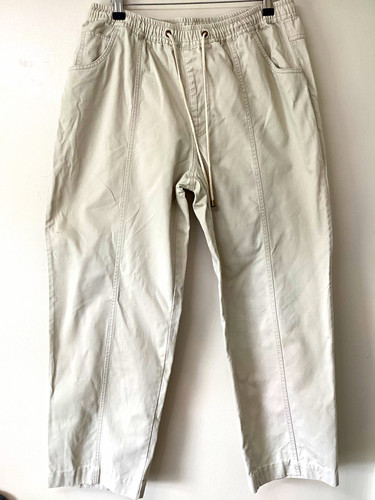 Damart beige cotton twill - damart,