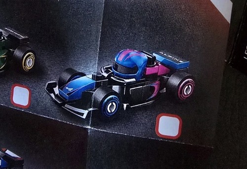 Alpine lego mini car - alpine,