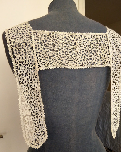 Antique edwardian bobbin lace - antique,