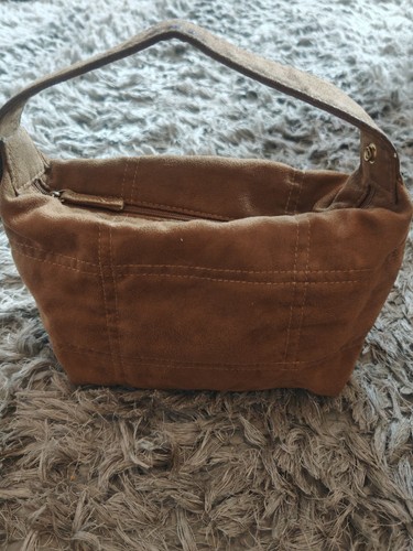Vintage s brown - vintage, suede