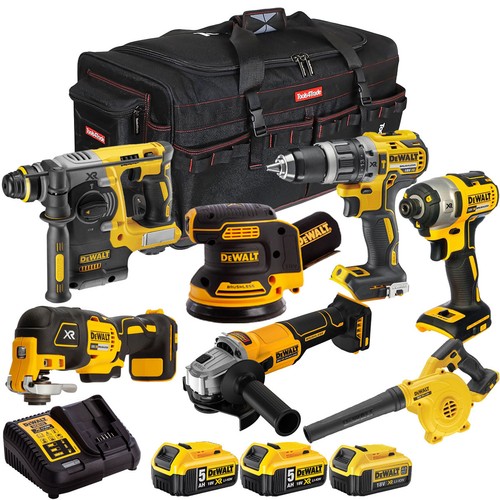 Dewalt 18v piece combo - dewalt,