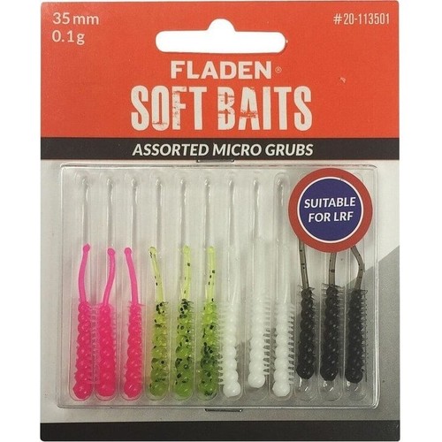 Fladen soft baits - fladen, grubs