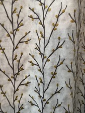 Eyelet Lined Curtains with