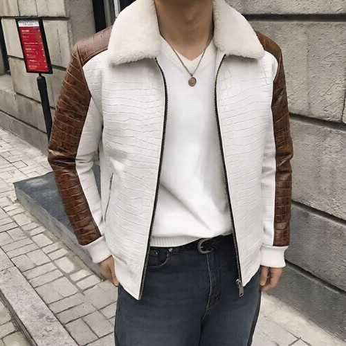 Men crocodile embossed - men’s,