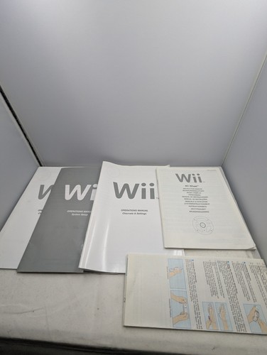 Wii manuals bundle various - wii, job
